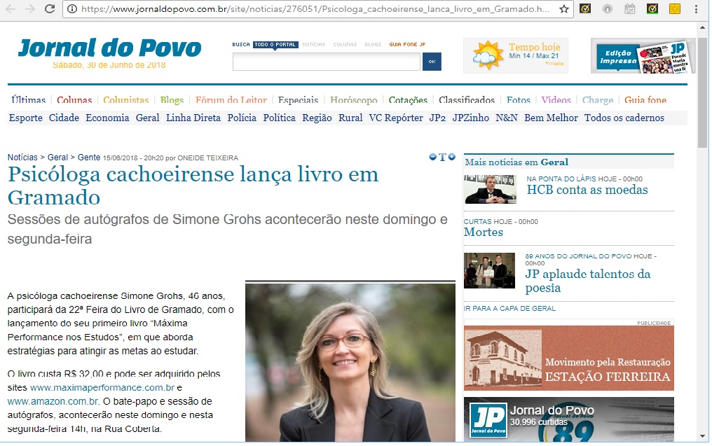 Portal de Notícias do Jornal do Povo